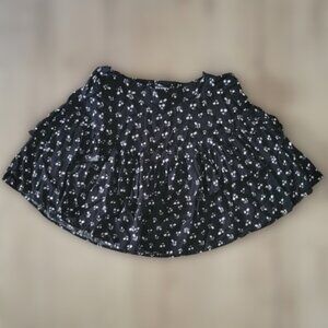 NWOT Hot Topic Gothic Mushroom Tier Mini Skirt